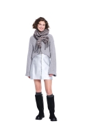 Schnittmuster schöner Damenrock mit vorderem Schlitz Burda 5598 Gr. 36-48