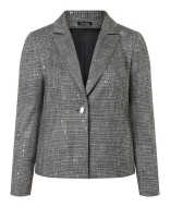 Schnittmuster legerer Damenblazer mit Teilungsnähten Burda 5601 Gr. 46-56