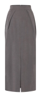 Schnittmuster schmaler Damenrock mit drapierten Falten Burda 5604 Gr. 36-46