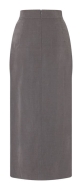 Schnittmuster schmaler Damenrock mit drapierten Falten Burda 5604 Gr. 36-46