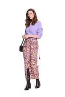Schnittmuster schmaler Damenrock mit drapierten Falten Burda 5604 Gr. 36-46