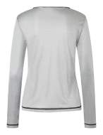 Schnittmuster schmales Damenshirt mit langen Ärmeln Burda 5610 Gr. 34-44