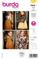 Schnittmuster modische Auswahl an Accessoires Burda 5611 Gr.