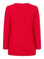 Schnittmuster leger geschnittener Damenpullover mit V-Ausschnitt Burda 5612 Gr. 46-60