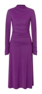 Schnittmuster figurnahes Jerseykleid mit seitlicher Raffung Burda 5616 Gr. 34-44