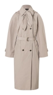 Schnittmuster klassischer Damenmantel mit Trenchcoat-Details Burda 5620 Gr. 36-46