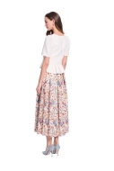 Schnittmuster modische Dirndl Kombination mit passender Dirndlbluse und Schürze Burda 5625 Gr. 36-46