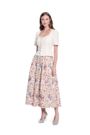 Schnittmuster modische Dirndl Kombination mit passender Dirndlbluse und Schürze Burda 5625 Gr. 36-46