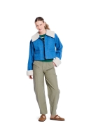 Schnittmuster legere Hemdjacke für Damen Burda 5661 Gr. 34-44