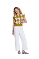 Schnittmuster modische Damenhose mit aufgesetzten Beintaschen Burda 5663 Gr. 34-44