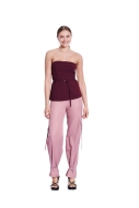 Schnittmuster modische Damenhose mit aufgesetzten Beintaschen Burda 5663 Gr. 34-44