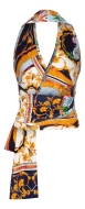 Schnittmuster leichtes Neckholder-Top zum Binden Burda 5664 Gr. 34-44