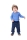 Schnittmuster bequeme Kinderhose mit breitem Bund Burda 9187 Gr. 56-98