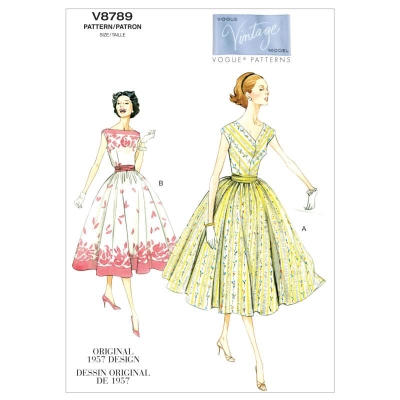 sewing pattern Vogue 8789 Kleid