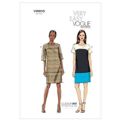 sewing pattern Vogue 8805 Kleid