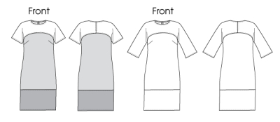 sewing pattern Vogue 8805 Kleid