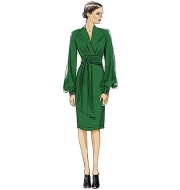 wird aussortiert: Schnittmuster Vogue 8825 Damenkleid und Tunika Gr. 34-50