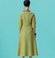 Schnittmuster Vogue 8875 Vintagekombi Kleid, Mantel 50er Jahre Gr. 34-50