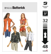 Sewing Pattern Butterick 5616 jacket