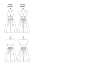 Sewing pattern Butterick 5209 Dress
