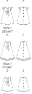 butterick sewing pattern nähen 3405 L-XL (74-80)