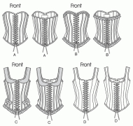butterick sewing pattern nähen 5662 Korsage A5 6-14 (32-40)