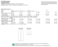 Sewing Pattern KwikSew 3345 Pants Size S-M-L-XL href