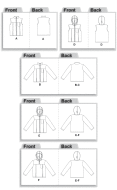 Sewing Pattern McCalls 5252 Jacket XM S-L 34-44 (de 44-54)