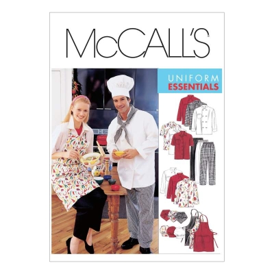 mccalls sewing pattern nähen 2233 Arbeitskleidung Medium