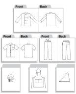 Sewing Pattern McCalls 2233 Workingclothes