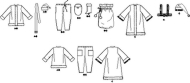 mccalls sewing pattern nähen 5550 Nikolaus S-M-L 34-44 (44-54)