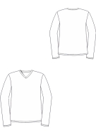 sewing pattern Berlin Shirt Benedikt 44 (US 34)