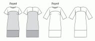 sewing pattern Vogue 8805 Kleid B5 8-16 (34-42)