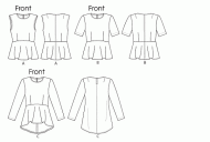 sewing pattern Vogue 8815 Shirt F5 16-24 (42-50)