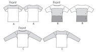 sewing pattern Vogue 8877 Shirt ZZ L-XL-XXL (42/44-46/48-50/52)