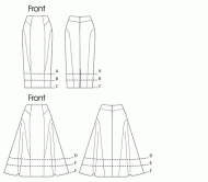 sewing pattern Vogue 8750 Rock D5 12-20 (38-46)