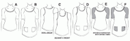 Jalie sewing pattern nähen 3245 Shirt Gr. 2-13 (92-155) und 4-22 (32-52)