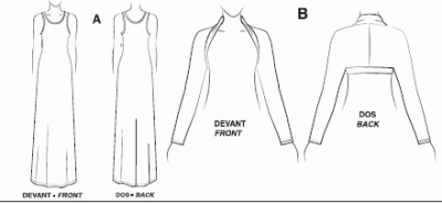 Jalie sewing pattern nähen 3246 Kleid Gr. 2-13 (92-155) und 4-22 (32-52)