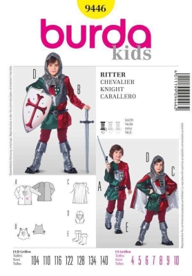 burda-schnittmuster-naehen-9446-ritter-gr-4-10-104-140
