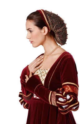 Schnittmuster Burda 7171 Historisches Kleid, Renaissance Gr. 36-50