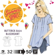 butterick-sewing-pattern-sew-6024-shirt-gr-damen-y-xs-s-m...