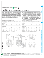 english Sewing paperpattern Vogue 8975