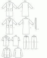 sewing pattern Vogue 8964 Nachtwäsche in Gr. MXX 40-42-44-46 (50-52-54-56)
